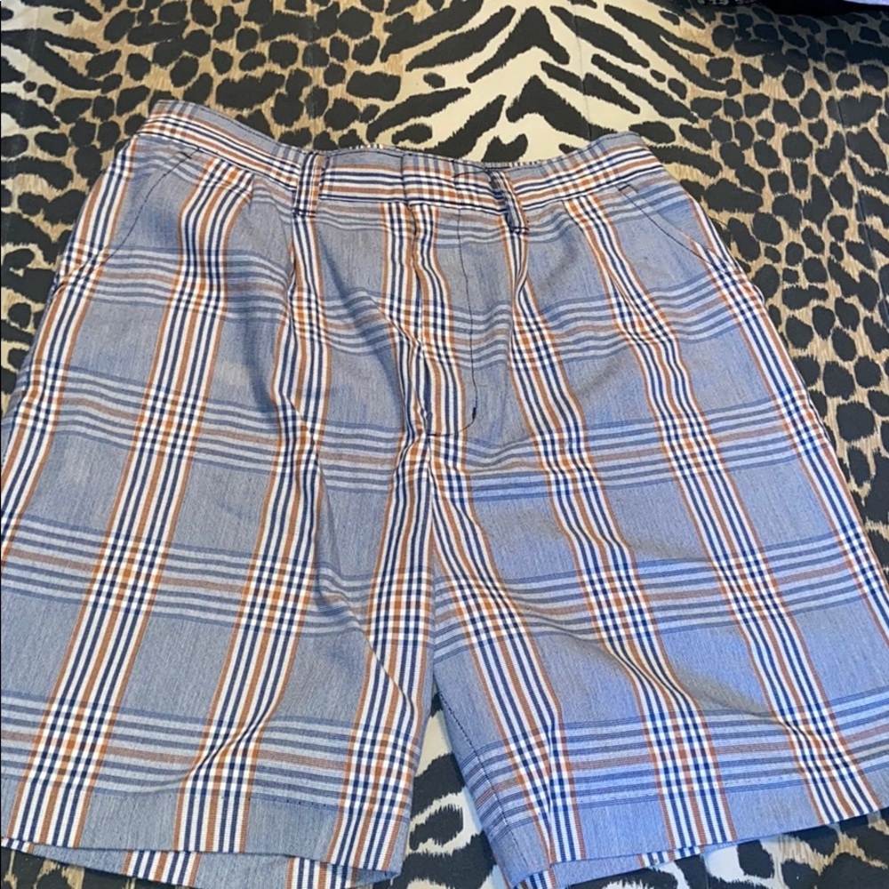 Plaid shorts and pants